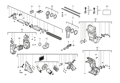 M18FDDEXL spare parts