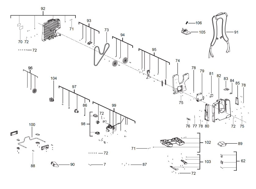 M18FFSDC10 spare parts