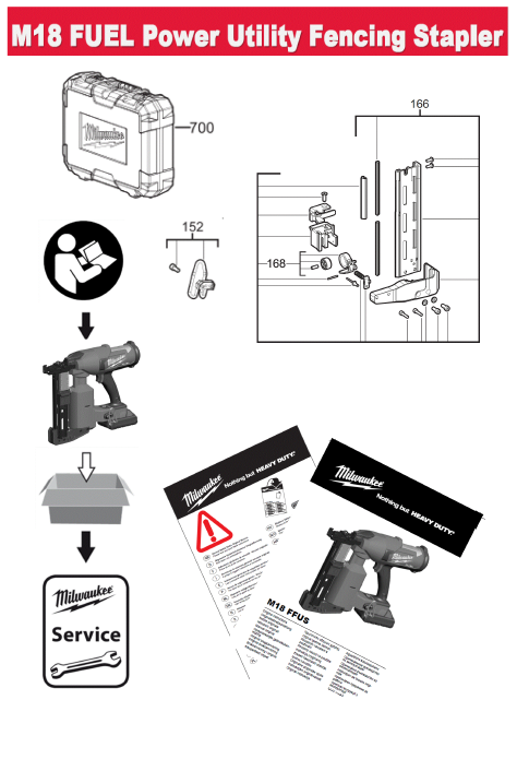 M18FFUS spare parts