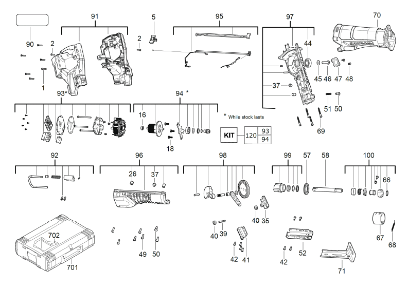 M18FSZ spare parts