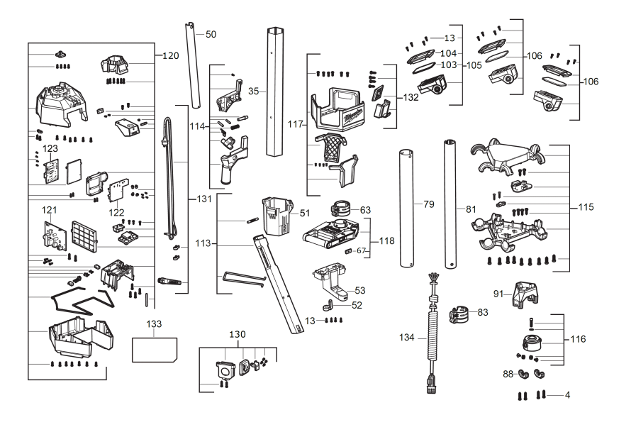 M18HOSALC spare parts