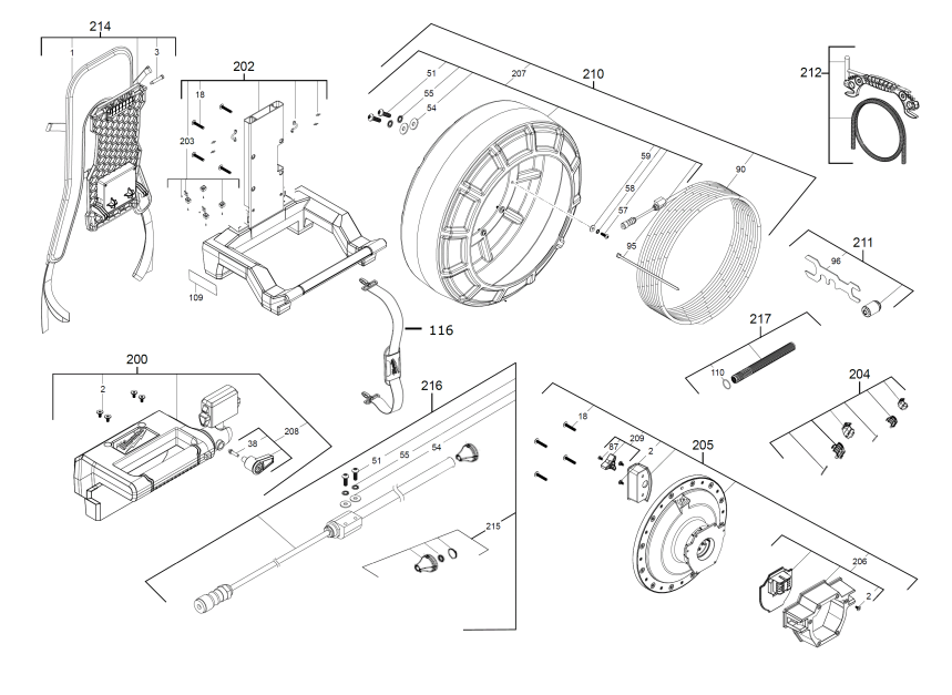 M18SIC30 spare parts