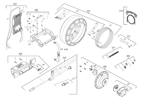 M18SIC30 spare parts