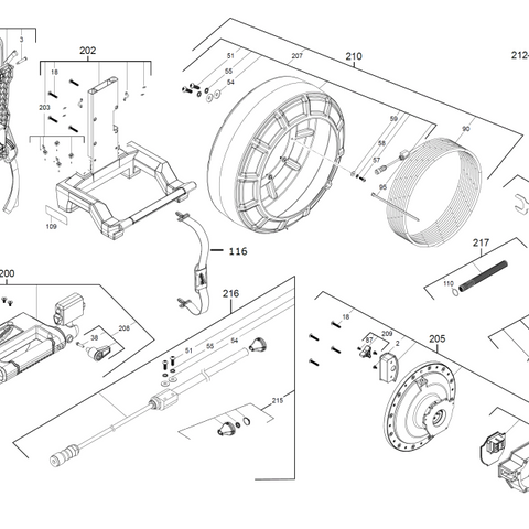 M18SIC30 spare parts