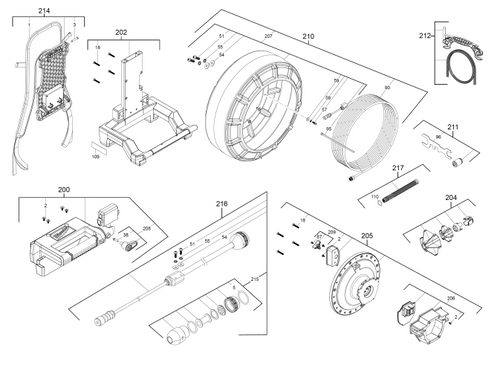 M18SIC36 spare parts