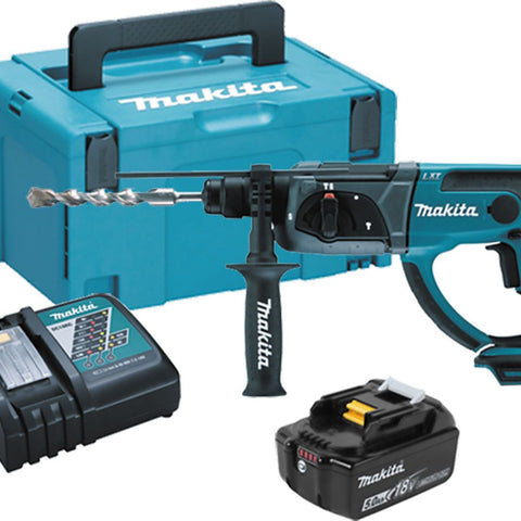 MAKITA DHR202RT1J 18v SDS plus hammer 3.2kg 1 x 5ah kit