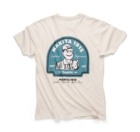 Makita MK101M origin t-shirt White