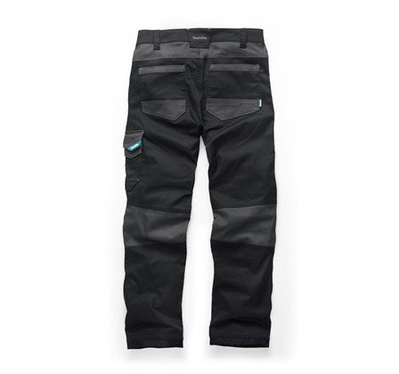 Makita MK303M vector stretch trousers black