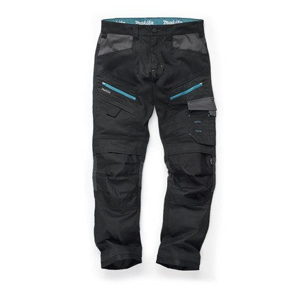Makita MK303M vector stretch trousers black