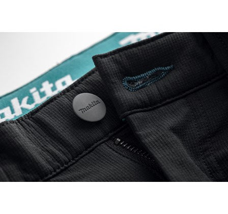Makita MK304M onyx stretch trousers black