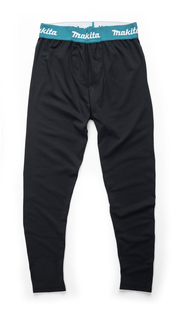 Makita MK502M tech baselayer bottoms black
