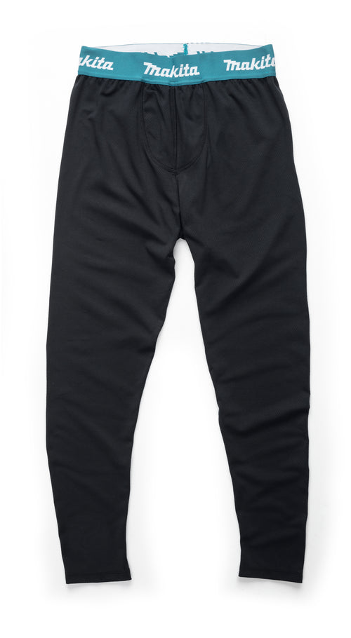 Makita MK502M tech baselayer bottoms black
