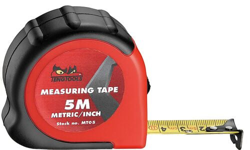 Teng MT05 Measuring Tape Metric/Inch 5m
