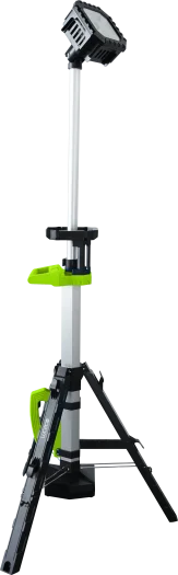 Luceco LILTP200S65-01 telescopic tripod IP44 2000LM worklight 5V 20W  6500K