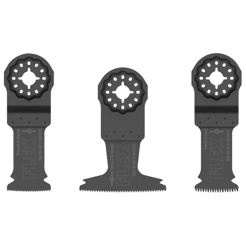 Flex SM BI-SET VE3 Starlock saw blade set, wood and metal 531055
