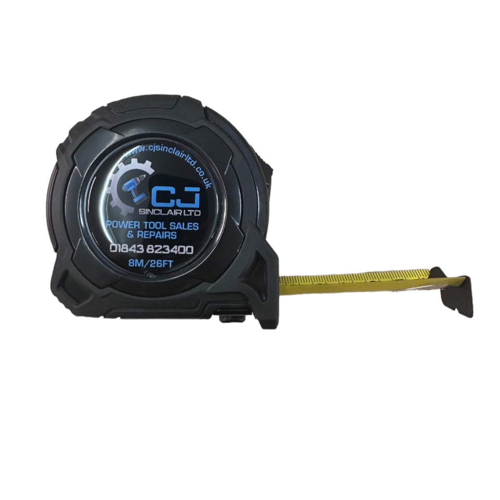 CJS TRIPLE BLACK 8M / 26FT TAPE MEASURE CJSTAPE-8