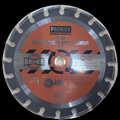 Premier diamond products breacher blade 300mm / 12