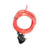 240v cable and plug 3.5 metres 2x1mm core ho5bq-F