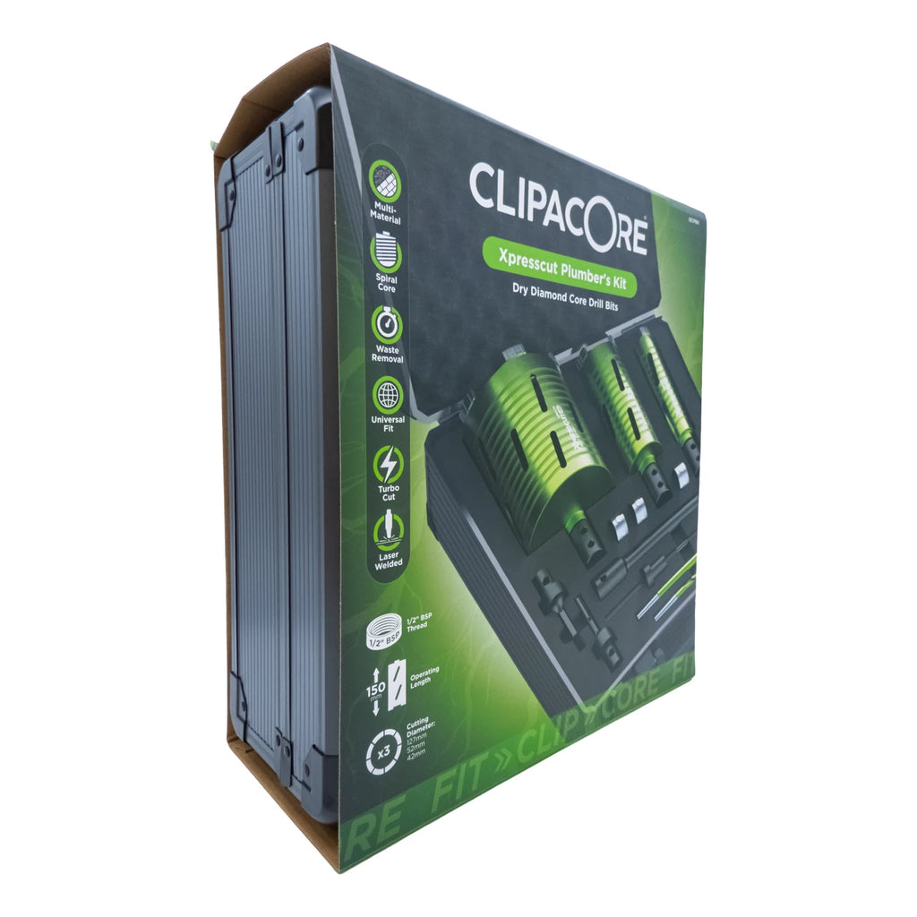 Clipacore QCPBK XPRESSCUT Plumbers Kit