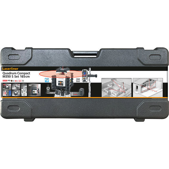 Laserliner QuadrumCompact Laser Level Kit  M350 053.520A