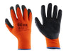 Scan Thermal Latex Coated Gloves - L (Size 9) (Pack 5)