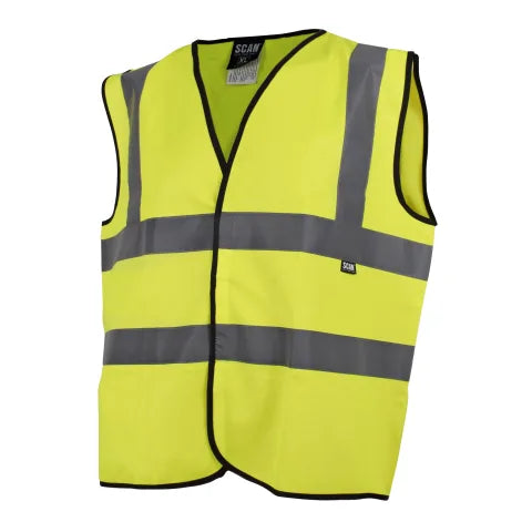 Scan UC801 Hi-Vis Waistcoat Yellow - L (44in)