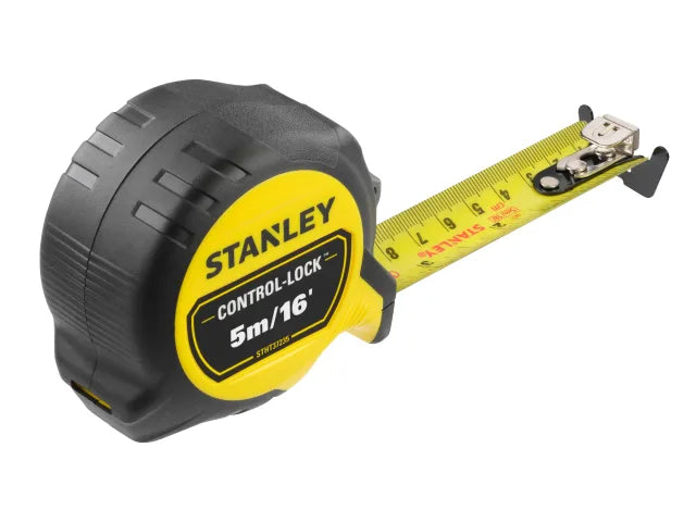 Stanley STHT37235-5 CONTROL-LOCK™ Pocket Tape 5m/16ft (Width 25mm)