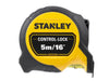 Stanley STHT37235-5 CONTROL-LOCK™ Pocket Tape 5m/16ft (Width 25mm)
