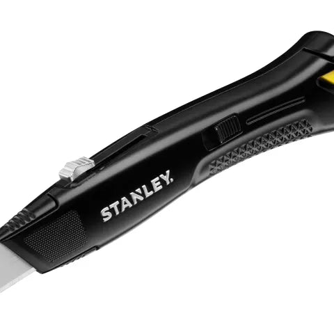 Stanley FMHT10504 Heavy Duty Retractable Trade Knife (Black)