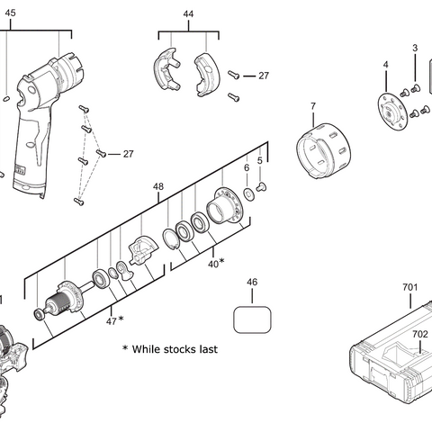 Milwaukee M12FDSS-0B SPOT SANDER spare parts