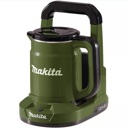 Makita DKT360Zo cordless kettle - olive green limited edition