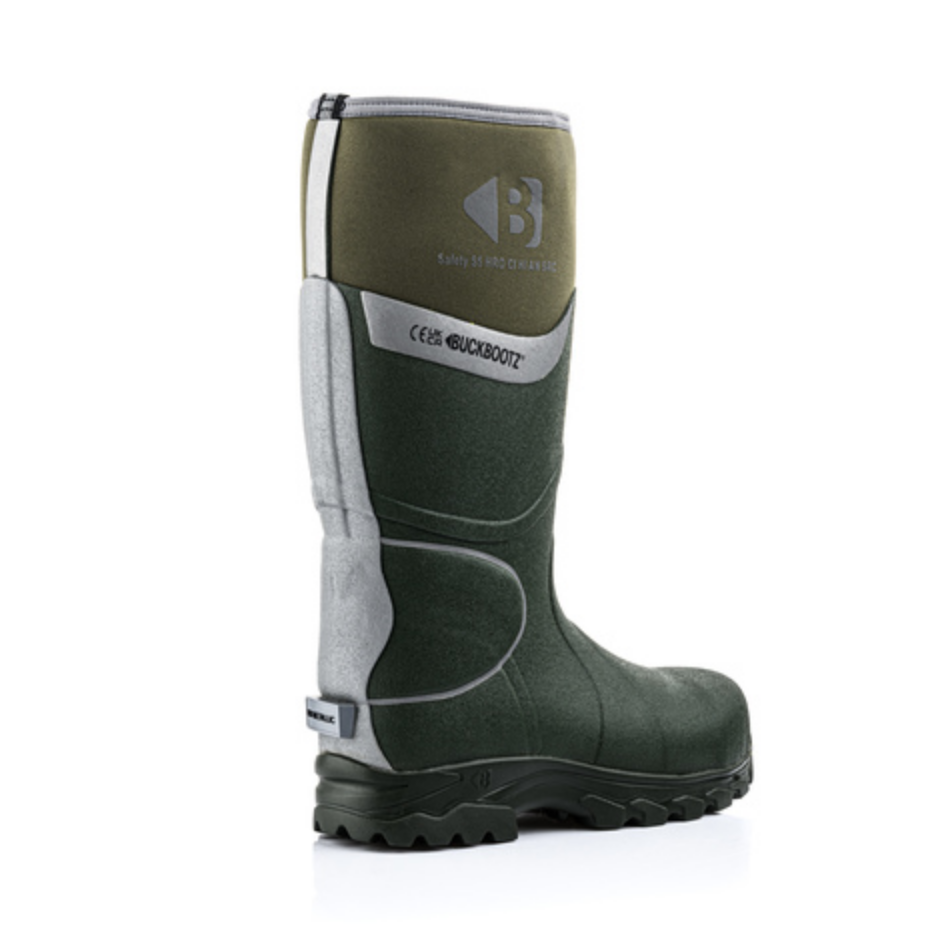 Buckler safety top wellington boots