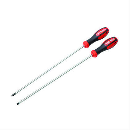 Nerrad 2 PIECE XTRA LONG REACH SCREWDRIVER SET 400MM (300MM SHAFT) NTSDSXLR