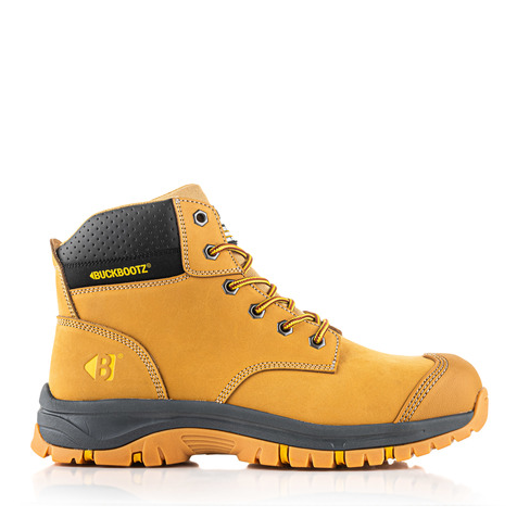 Buckbootz WIZL1HNY WIZARDZ Nubuckz Lace Boot, Honey - CLEARANCE