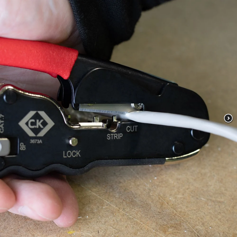 CK T3673A Compact Modular Crimper 6/8P