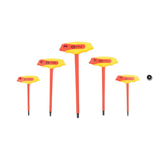 CK tools t4422 set Insulated T Handle Hex Key Set