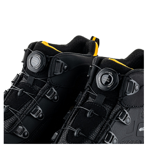 Buckbootz WHEELZMID Black Tradez FITGO System Boot