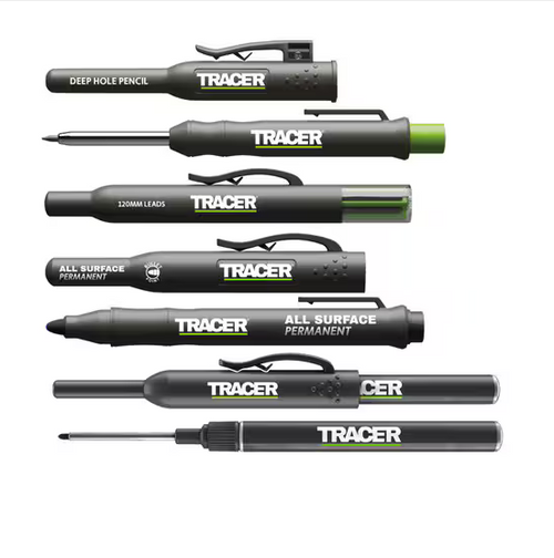 TRACER AMK5 5PC Construction Marker Kit with storage case