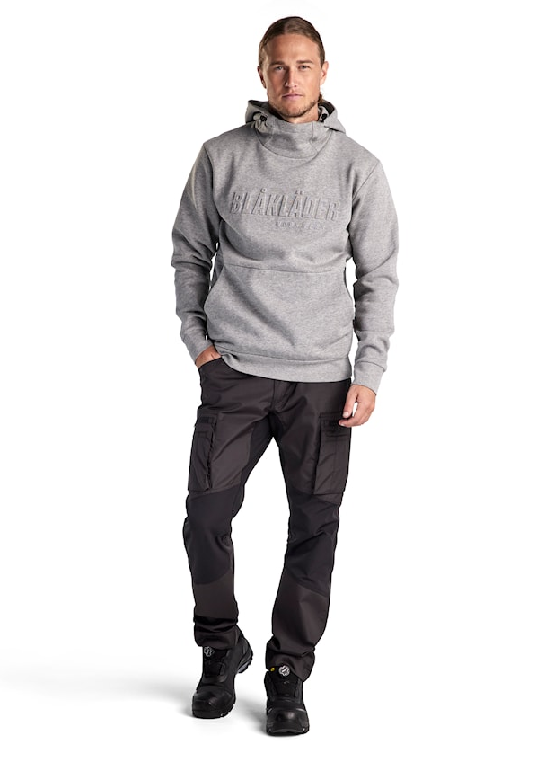 Blaklader 3530 Hoodie 3D Grey melange