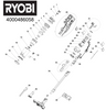 Ryobi RSV18-0 18V brushed stick vac spare parts