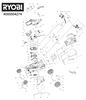 Ryobi OLM1833B 4000504274 Lawnmower Spare parts