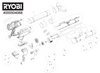Ryobi RY18BLCXA-0 18V BRUSHLESS BLOWER spare parts
