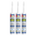 CT1 White TRIBRID® Multi Purpose Sealant & Adhesive 290ml 3 pack 3x1535206