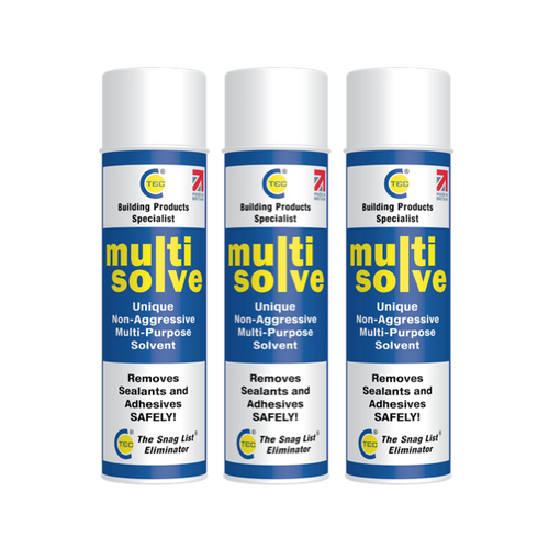 CT1 C-Tec Multisolve Safe and Fast Multipurpose Solvent Degreaser - 500ml 3x683041