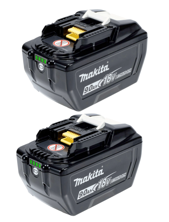 Makita BL1890 18v lxt 12ah battery twin pack genuine 1915H4-0 X2