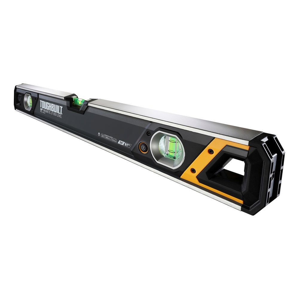 Toughbuilt TB-H2-L-M60-LH-M 24" 60cm Magnetic Lit Box Level