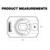 Toughbuilt 360 Degree Pocket Level TB-H2-L-4R-BEA