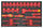 Teng Tools TEFXV28 Insulated Socket & Screwdriver Set FOAM3 28 Pieces