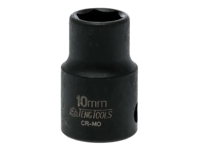 Teng tools 980510 Impact Socket Hexagon 6-Point 3/8in Drive 10mm