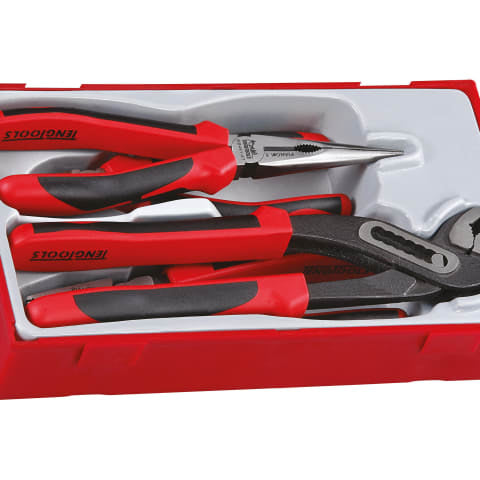 Teng Tools Mega Bite Pliers Set, 4 Piece TT440T